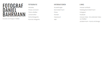 Tablet Screenshot of danielbahrmann.de